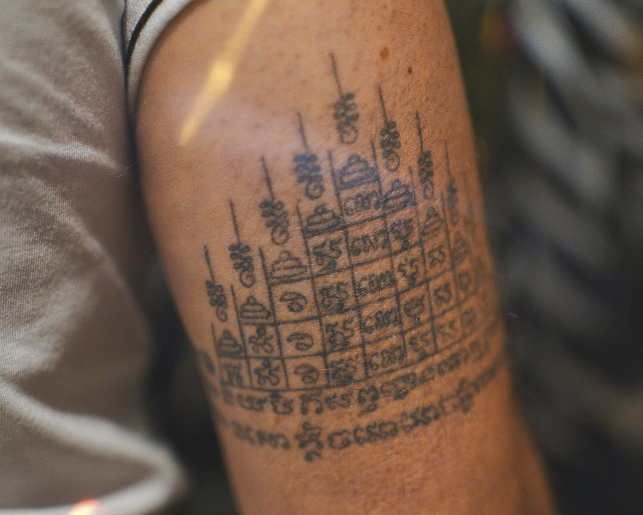 Tatouage Sak Yant Tinta del alma Alsace